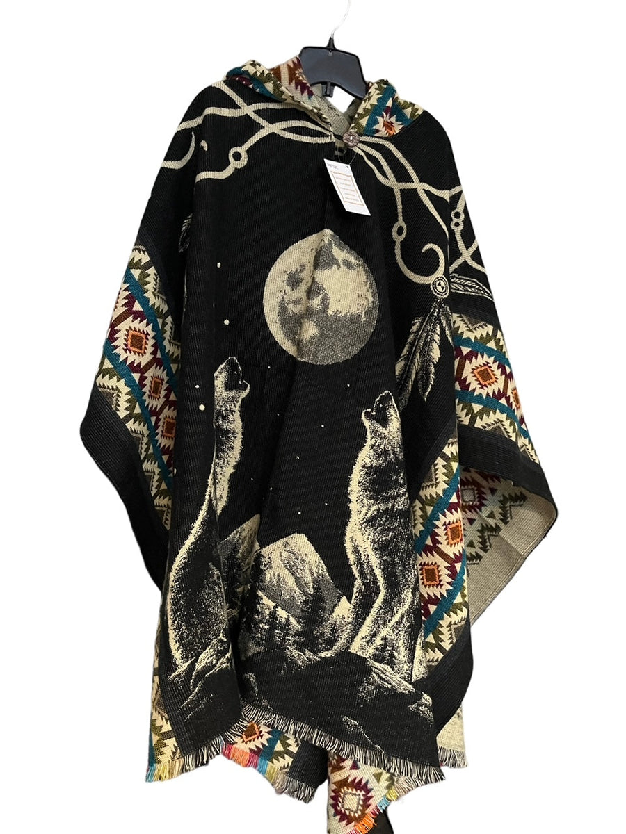 Native spirit poncho- Alpaca Wool – Asiri's treasures