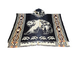 Native spirit poncho- Alpaca Wool