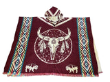 Native spirit poncho- Alpaca Wool