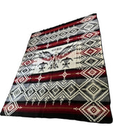 King Size Native Spirit Alpaca wool Blanket 95" L x 83" W- Alpaca Wool