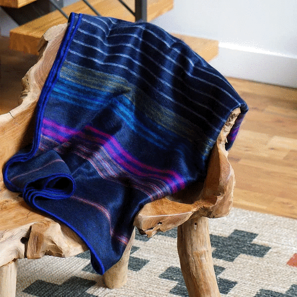 King Size Brushed Alpaca Blanket 95 L x 83 W Alpaca Wool