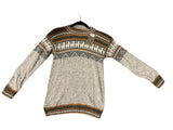 Multiprint sweater Alpaca wool- Alpaca Wool