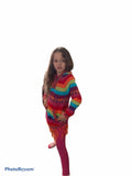 Rainbow sweater - Children-Alpaca wool