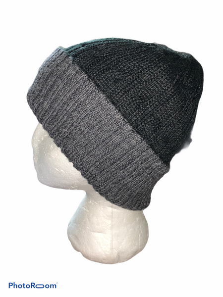 High quality reversible alpaca wool hat