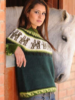 Vintage Style sweater /Alpaca wool